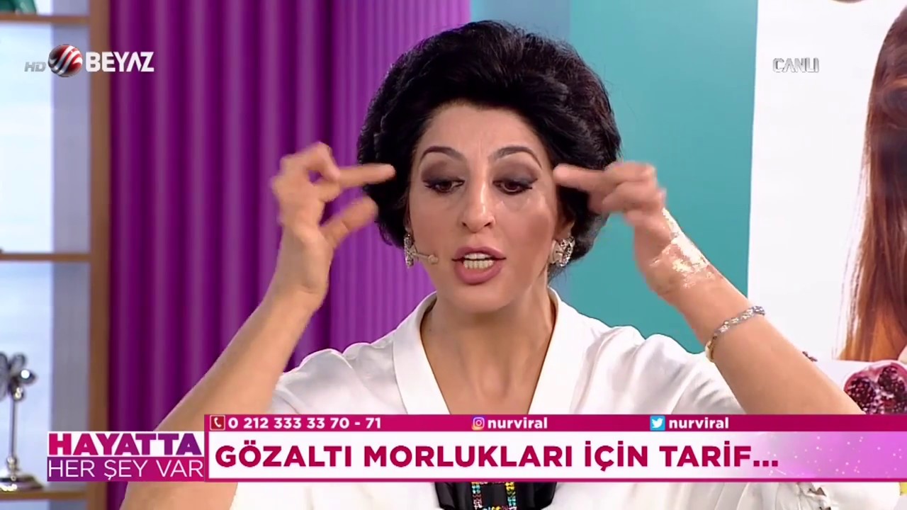 Şems Arslan’dan Göz Altı Morlukları Tarifi