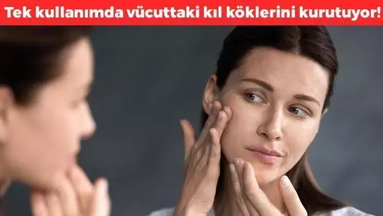 Kıl Köklerini Zayıflatıyor! Cildi Bebek Yumuşaklığına Getiren Doğal Karışım Evde Hazırlanıyor