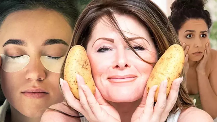 Patates Kabuğunu Sakın Atmayın! Kolajen Üretimini Artırıyor, Göz Altı Halkalarını Azaltıyor: 10 Dakikada Işıldayan Cilt Etkisi